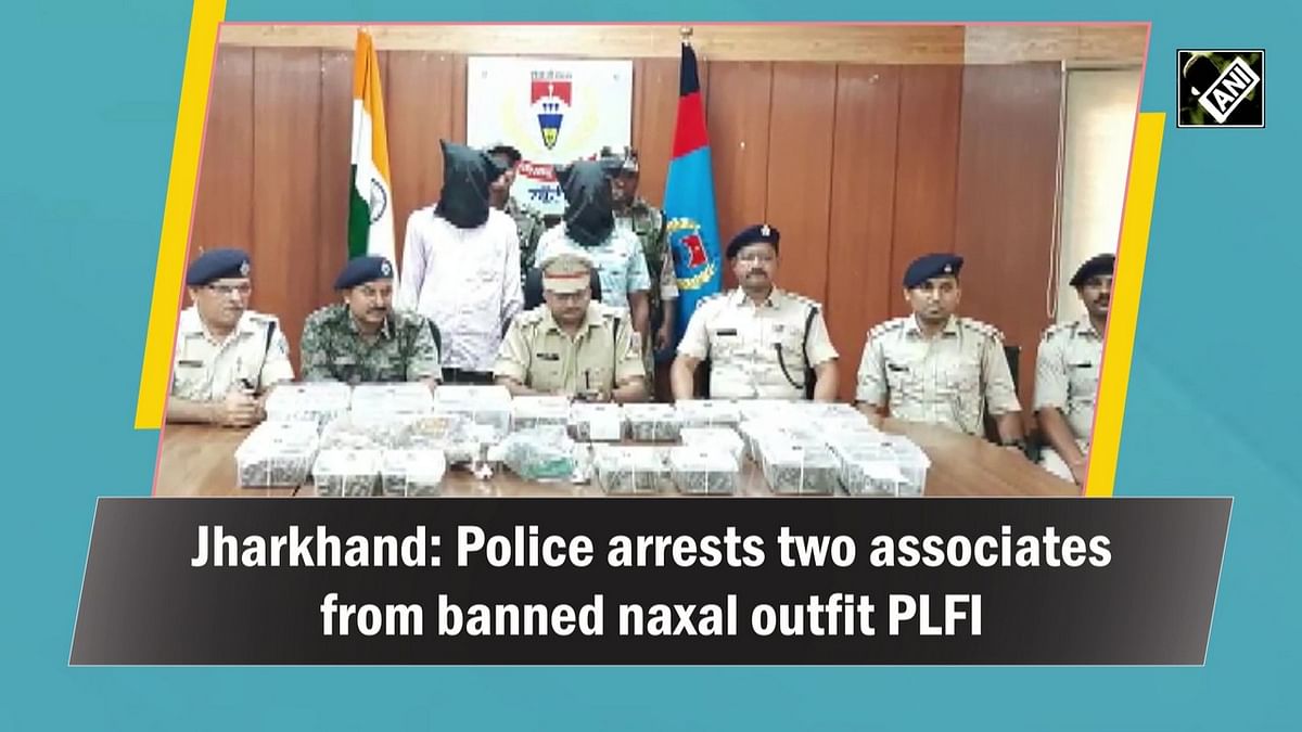 Jharkhand: Police arrests two associates from banned naxal outfit PLFI