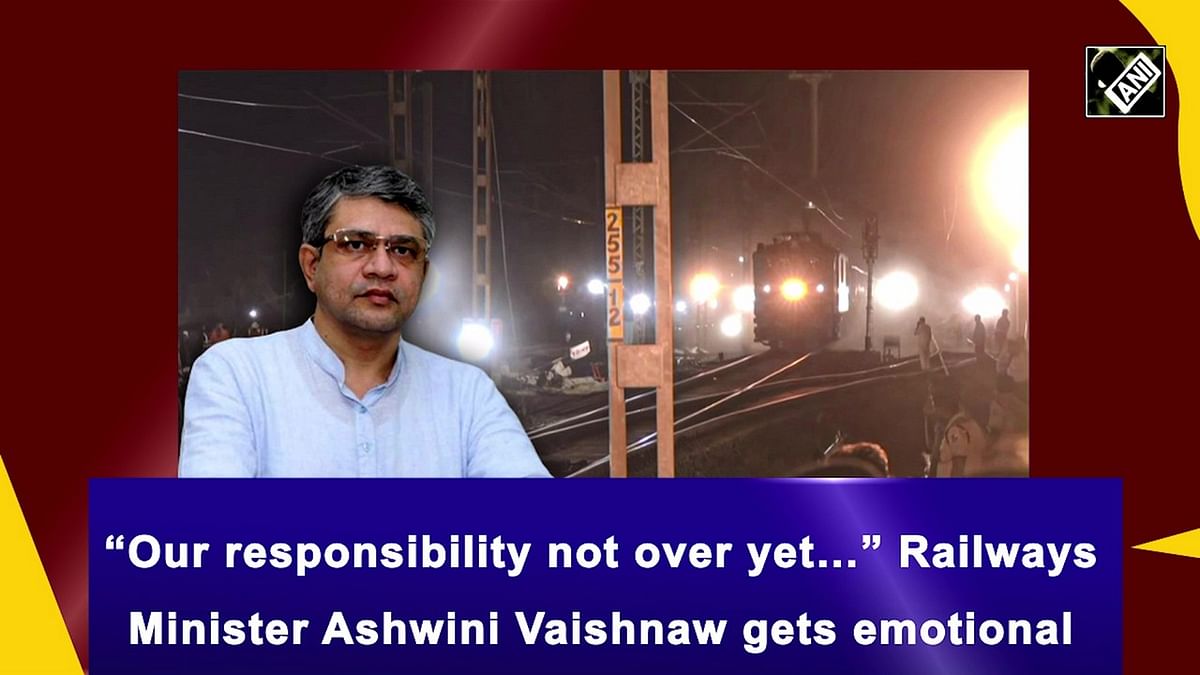 'Our responsibility not over yet…' Railways Minister Ashwini Vaishnaw gets emotional