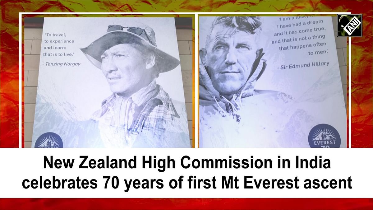 New Zealand High Commission in India celebrates 70 years of first Mt Everest ascent 