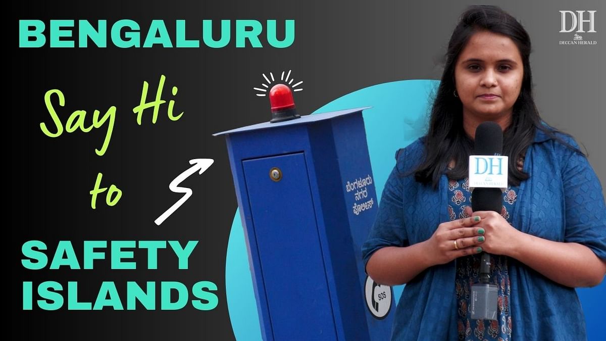 These blue boxes are Bengaluru's 'Safety Islands' | Here's how to use them
