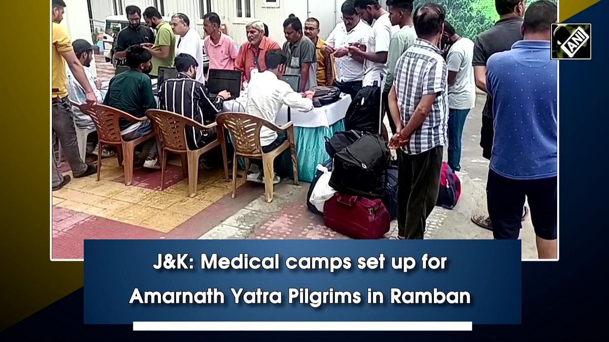 Medical camps set up for Amarnath pilgrims in Ramban
