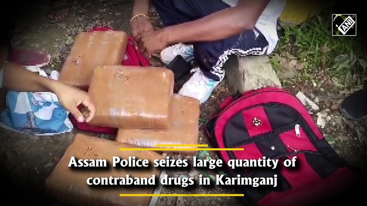 Assam Police seizes contraband drugs in Karimganj