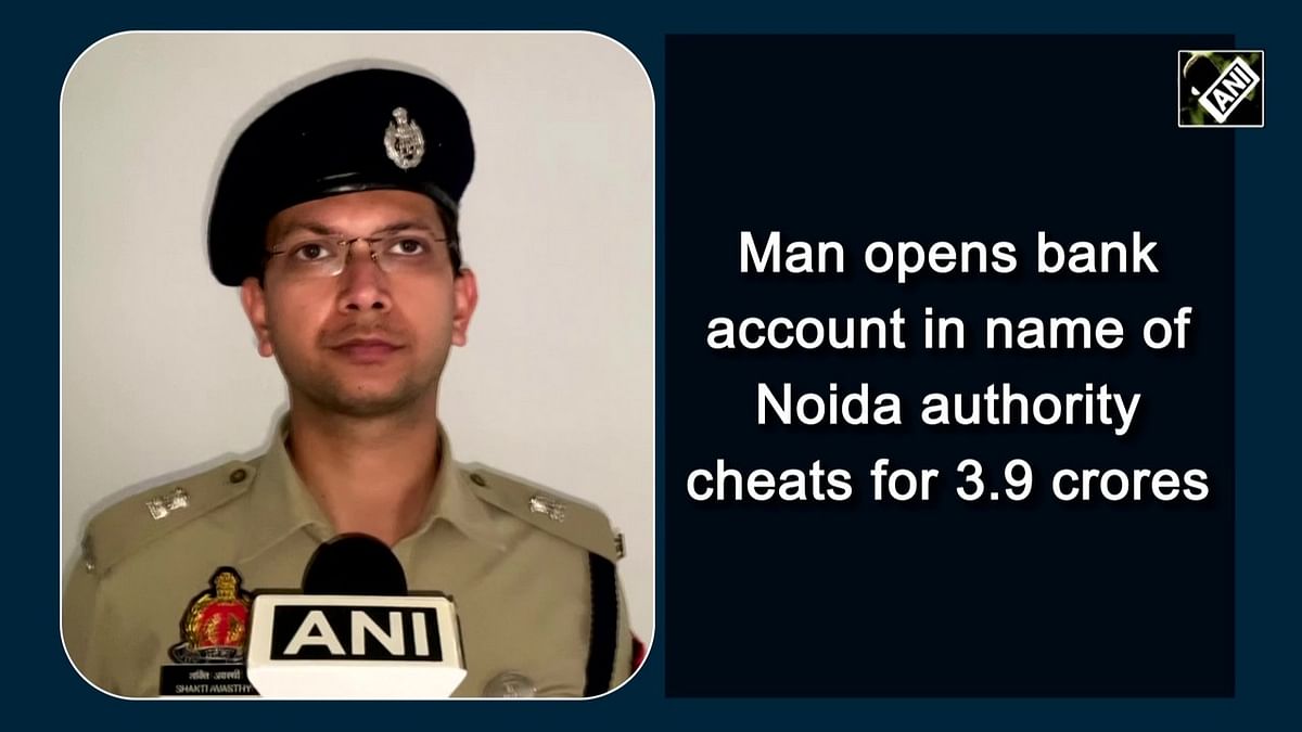 Man opens bank account in name of Noida authority cheats for 3.9 crores