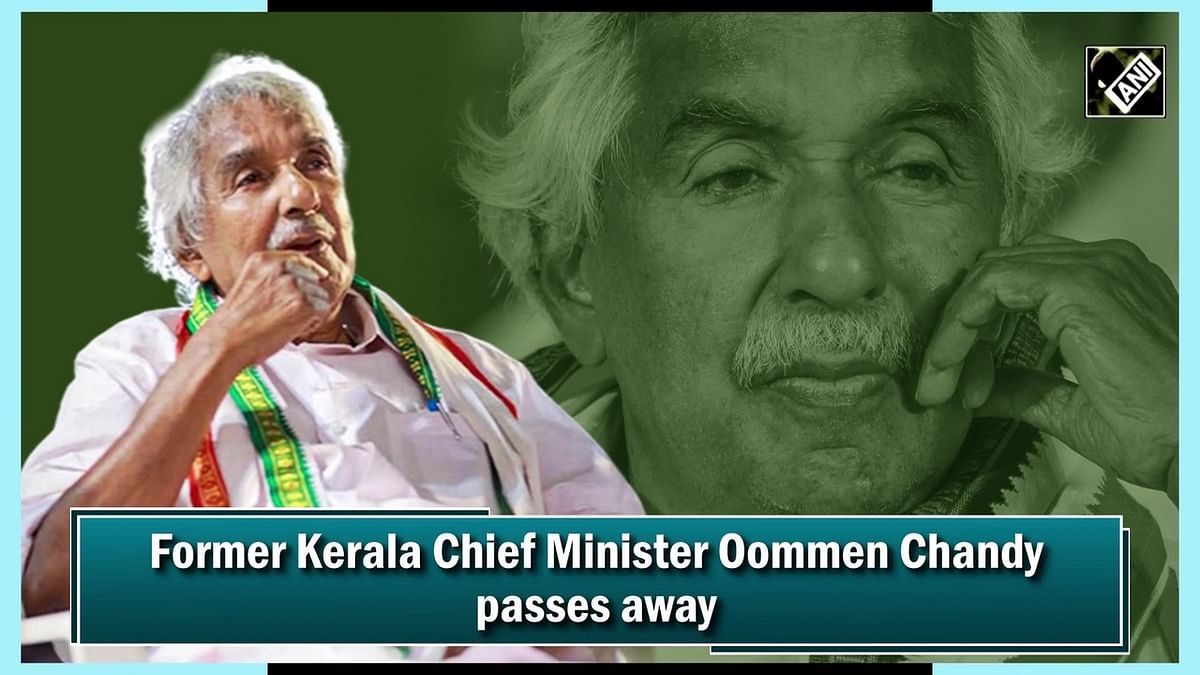 Former Kerala Chief Minister Oommen Chandy passes away 