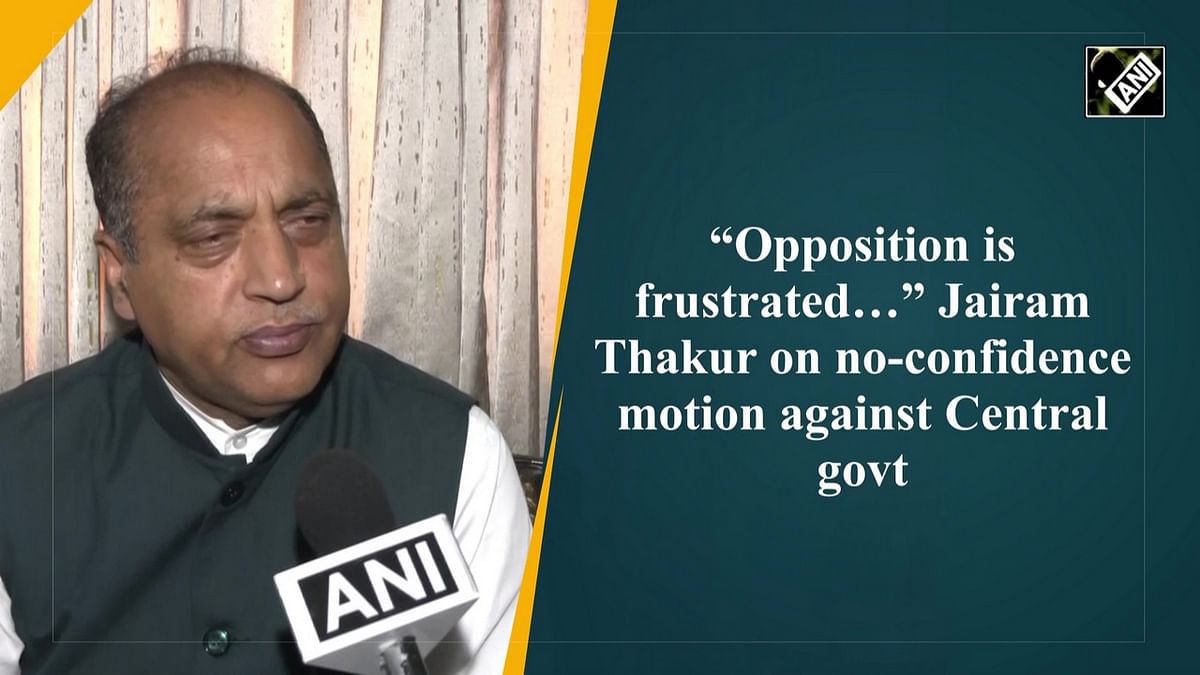 'Opposition is frustrated…,' says Jairam Thakur on no-confidence motion against govt