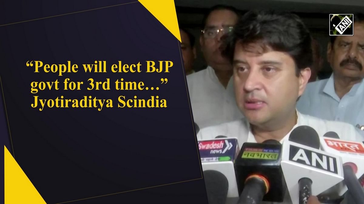 'People will elect BJP govt for 3rd time…' Jyotiraditya Scindia