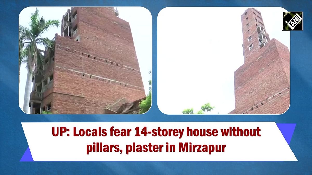 UP: Locals fear 14-storey building without pillars in Mirzapur