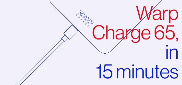 The new OnePlus 8T will come with 65W Warp Charger. Credit: OnePlus official blog