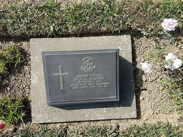 A soldier's gravestone
