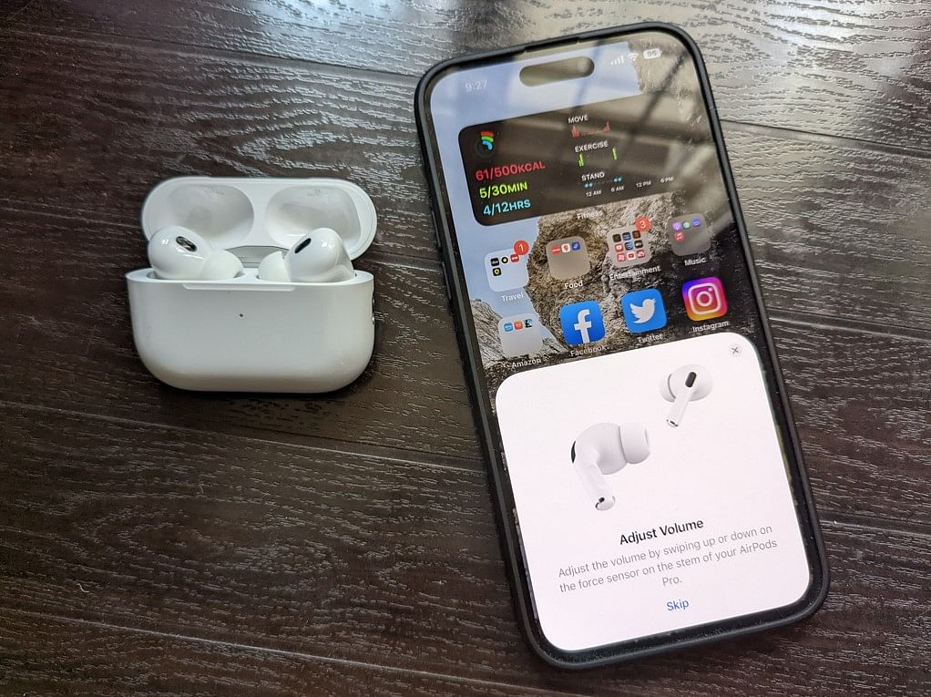 Apple AirPods Pro (2nd Gen). Credit: DH Photo/KVN Rohit