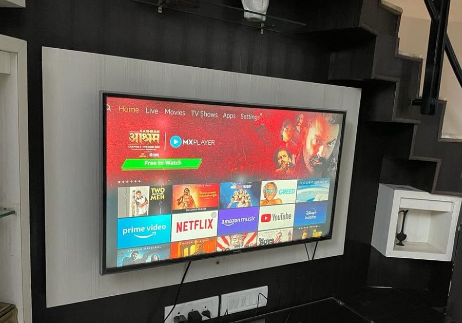 Amazon Fire TV Stick (2020) connected to Samsung TV. Credit: DH Photo/KVN Rohit