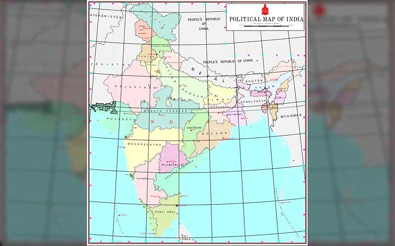 India's new map