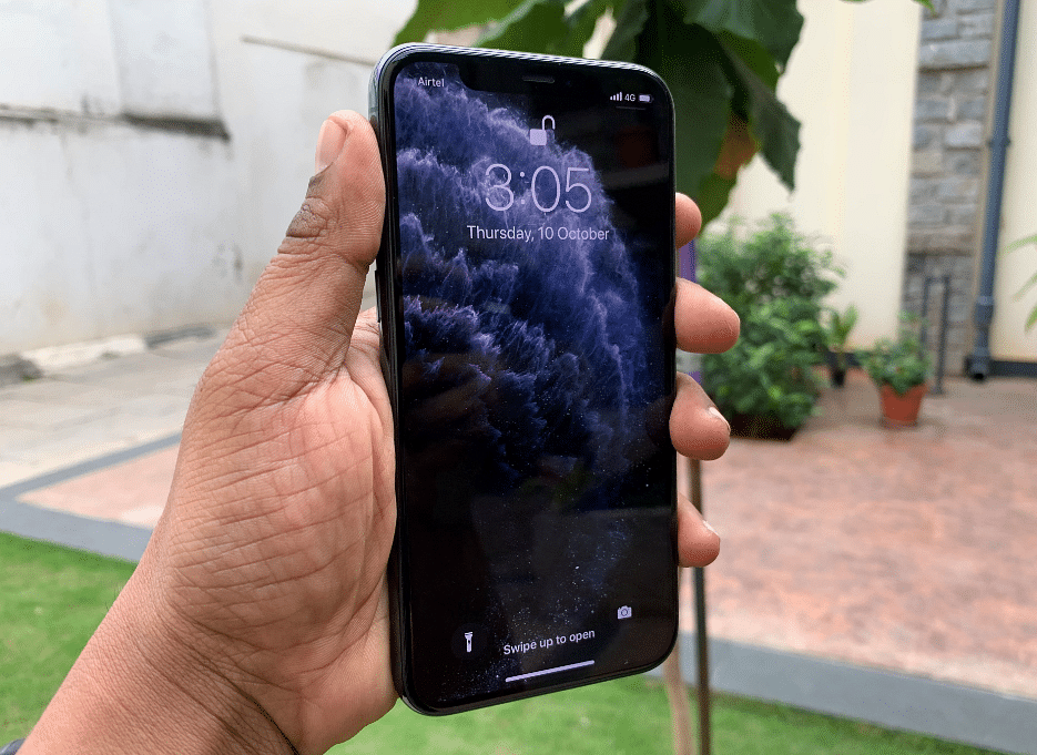 Apple iPhone 11 Pro comes with 5.8-inch Super Retina XDR OLED display (DH Photo/Rohit KVN)