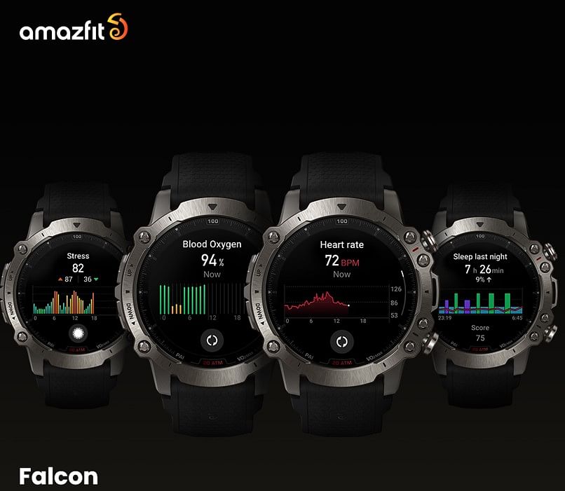 Amazit Falcon smartwatch. Credit: Amazfit