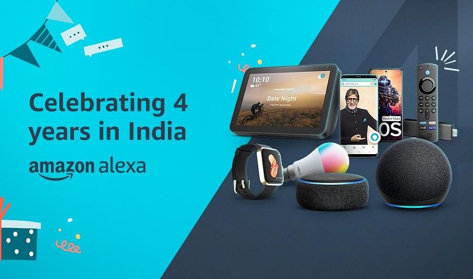 Amazon is celebrating Alexa launch anniversary in India. Picture credit: Amazon India