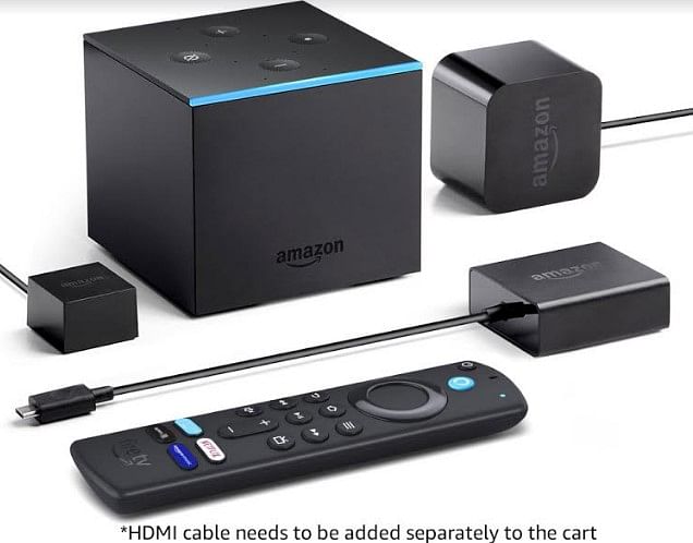 The new Fire TV Cube (2nd Gen) launched in India. Credit: Amazon