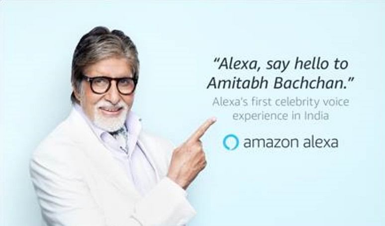 Alexa to Amitabh Bachchan's voice in 2021. Credit: Amazon India