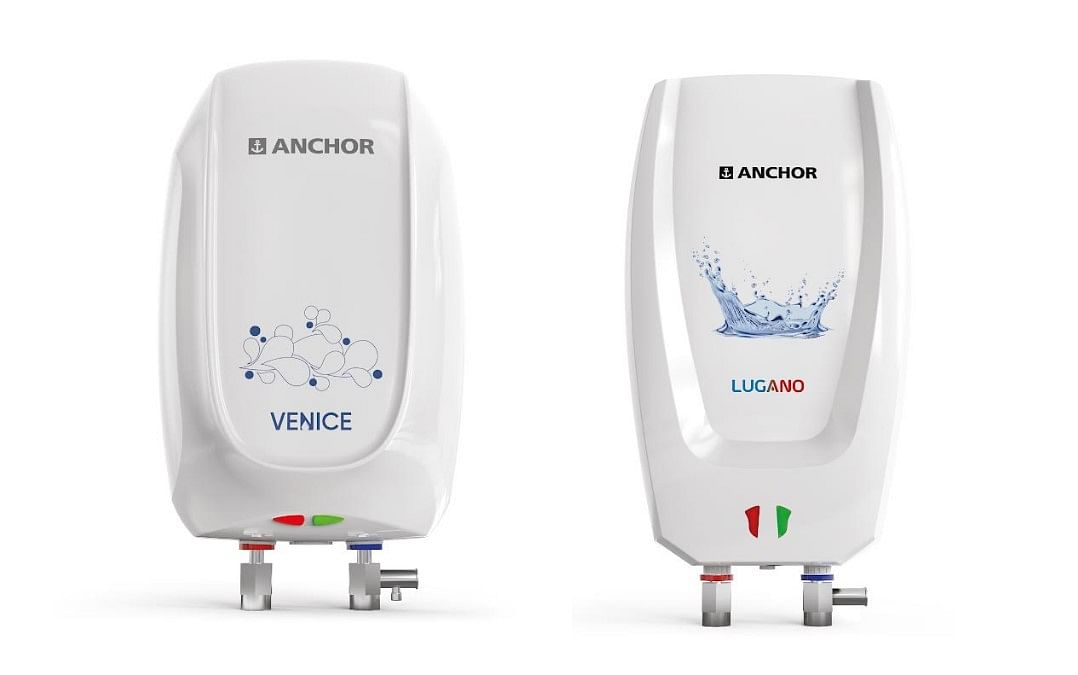 Anchor Venice and Lugano water heaters. Credit: Panasonic