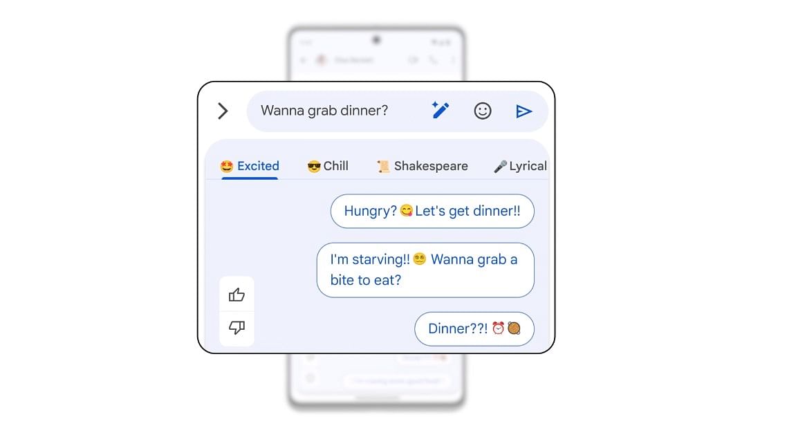 Google to bring Magic Compose feature Messages app. Credit: Google