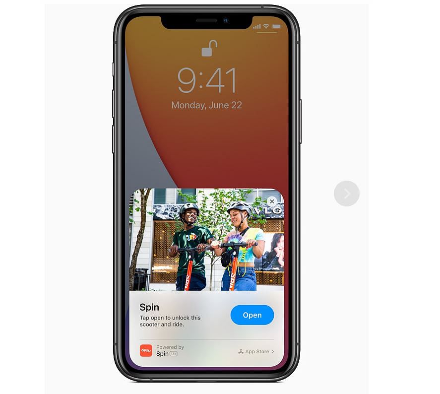 App Clips feature coming in the iOS 14 Credit: Apple