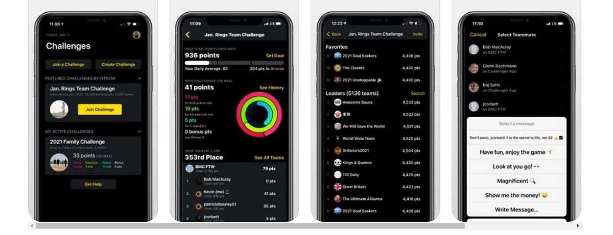 Challenges App on Apple App Store (screen-grab)