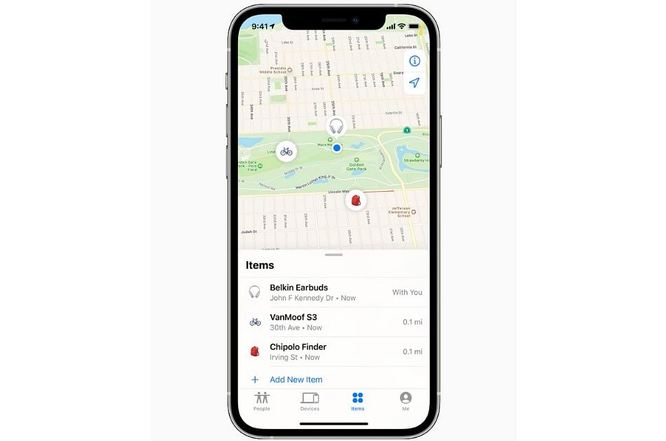 Apple welcomes third-party accessory-makers to access the Find My network feature. Credit: Apple
