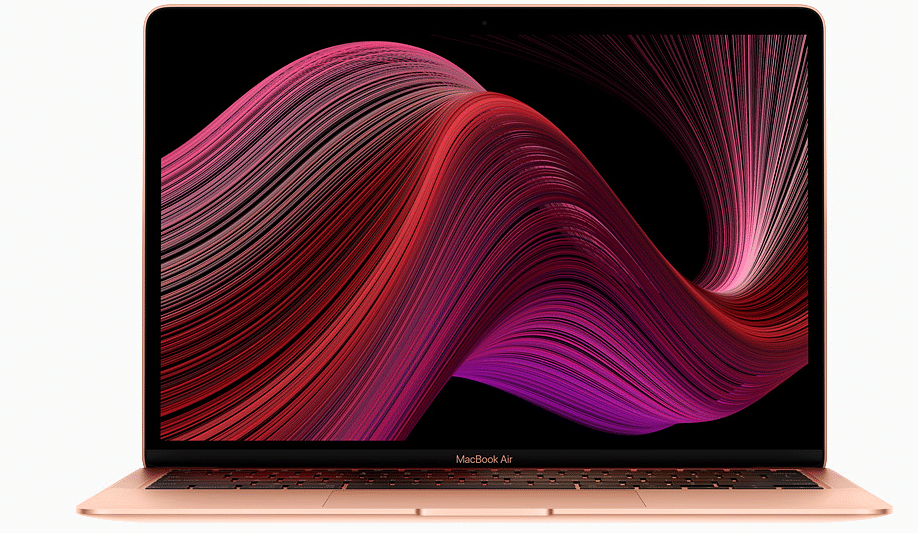 The new MacBook Air (2020) launched (Credit: Apple)