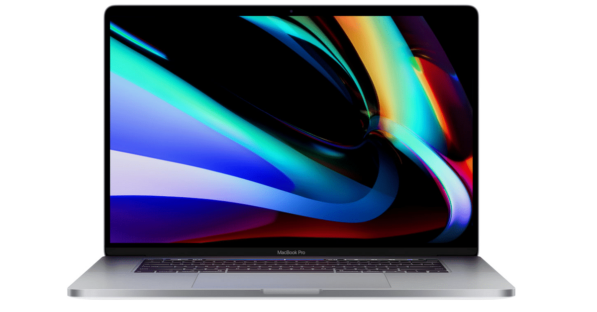 16-inch MacBook Pro. Credit: Apple