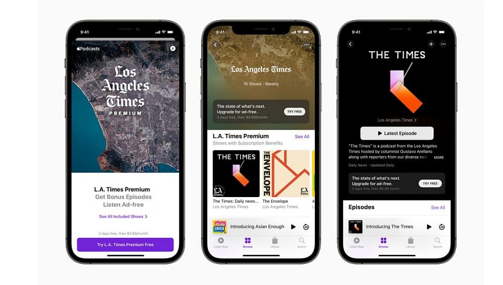 Apple rolls out Podcast subscriptions and channels worldwide. Credit: Apple