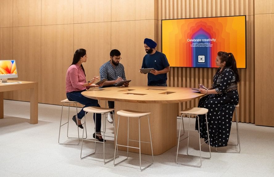 Apple Saket will play host to 'Today at Apple' Sessions. Picture Credit: Apple India