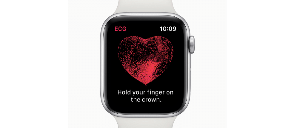 ECG feature on the Watch Series 5 (Picture credit: Apple)