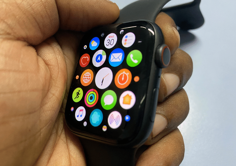 Apple Watch Series 5's watchOS 6 UI (DH Photo/Rohit KVN)