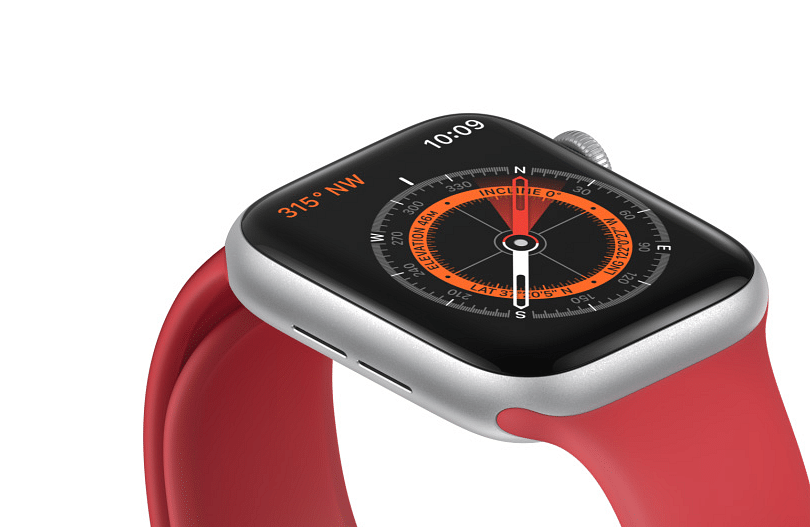 The new Watch Series 5 comes with in-built Compass (Picture Credit: Apple)