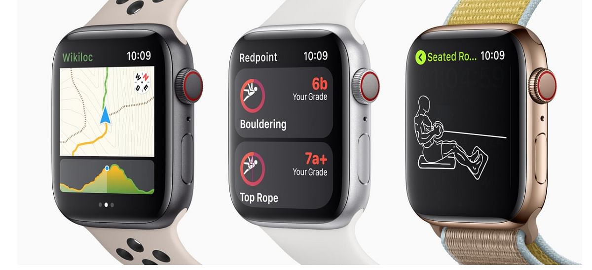 Apple Watch Workout tracking feature (Credit: Apple)