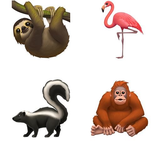 New additions to animal kingdom of emoji coming this fall