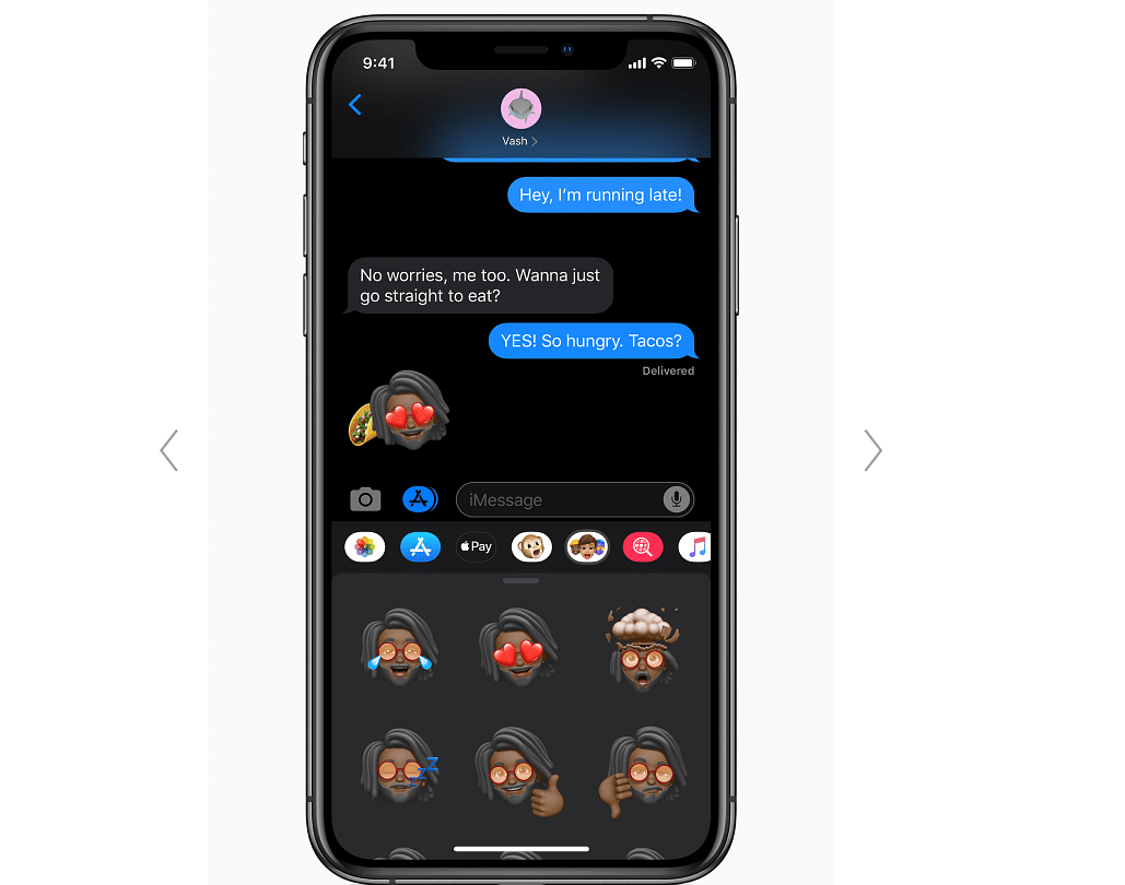 Apple Message now supports more Memojis