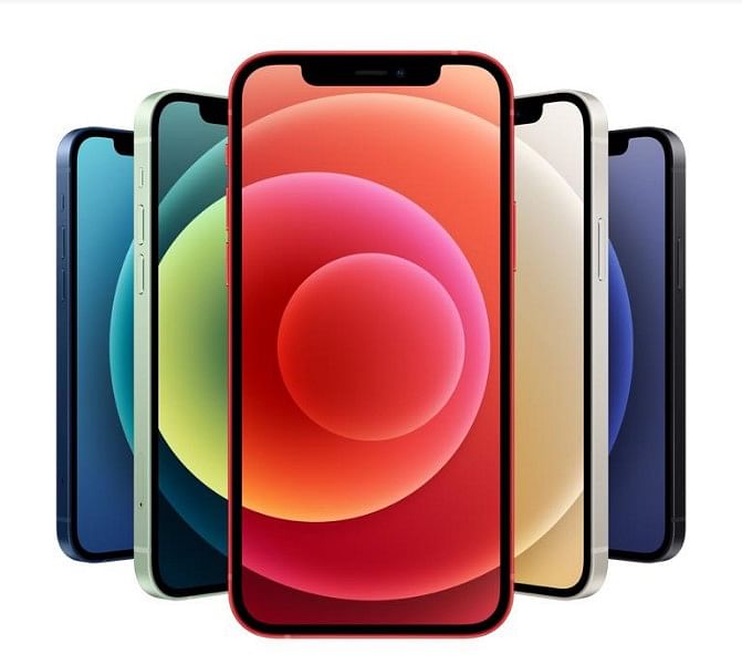 Apple iPhone 12 mini colours. Credit: Apple