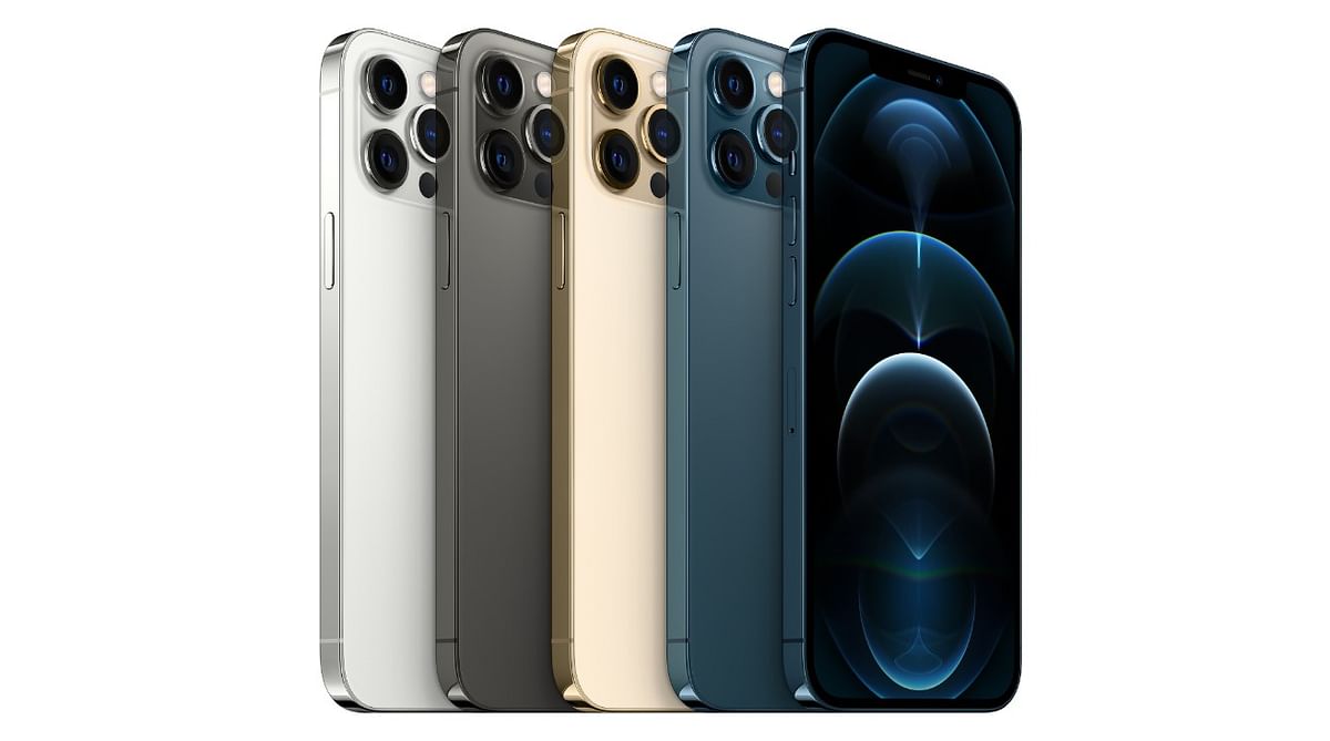 The new iPhone 12 Pro colour options. Credit: Apple