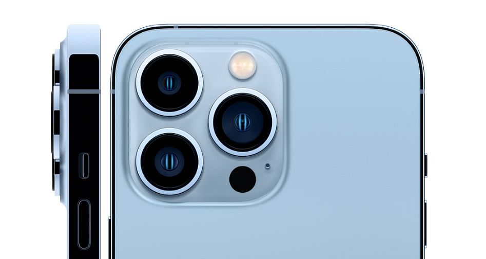 The new iPhone 13 Pro series camera. Credit: Apple