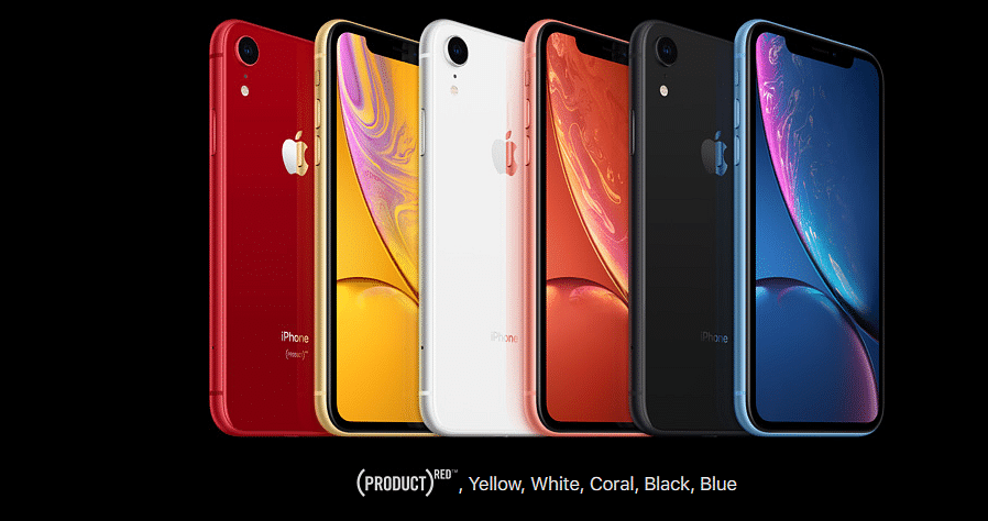 The 2018-series iPhone XR (Picture Credit: Apple India)