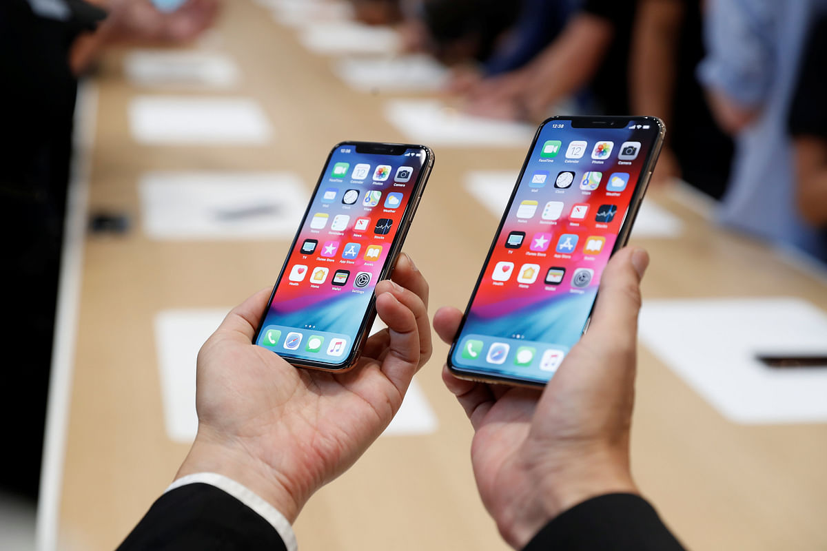 Apple iPhone XS and the iPhone XS Max (Reuters File Photo)