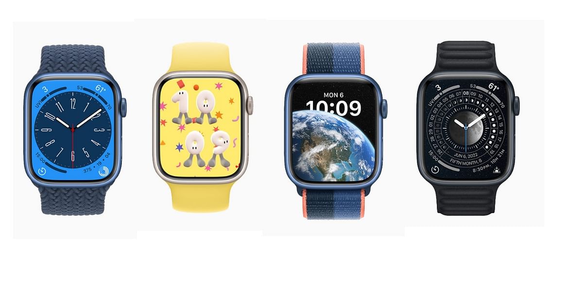Four new watch faces coming to Apple Watches later this year. Credit: Apple