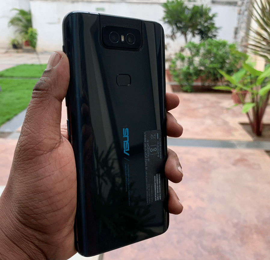Asus 6Z back-side; picture credit: DH Photo/Rohit KVN