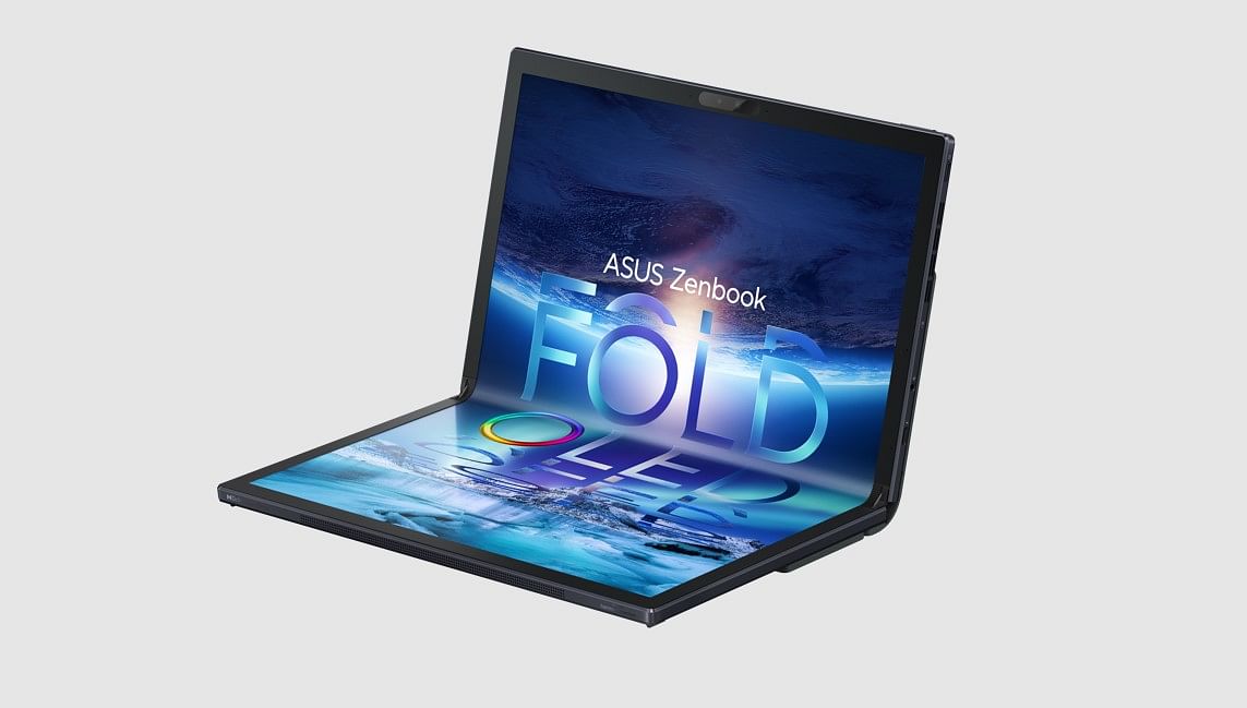 Asus Zenbook 17 Fold OLED laptop. Credit: Asus India