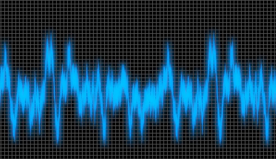 [Representational Image] Audio waveform. Credit: Pixabay