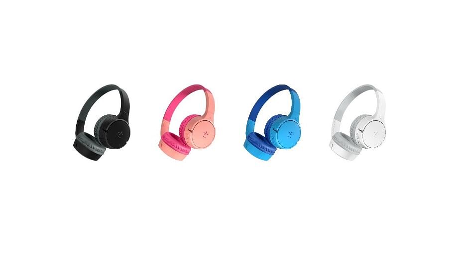 Belkin Soundform Mini wireless on-ear headphones. Credit: Belkin