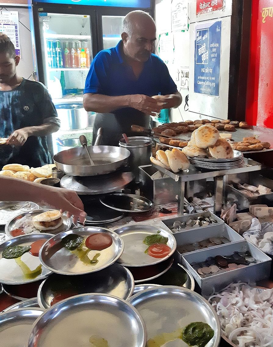 A busy eatery in Indore.