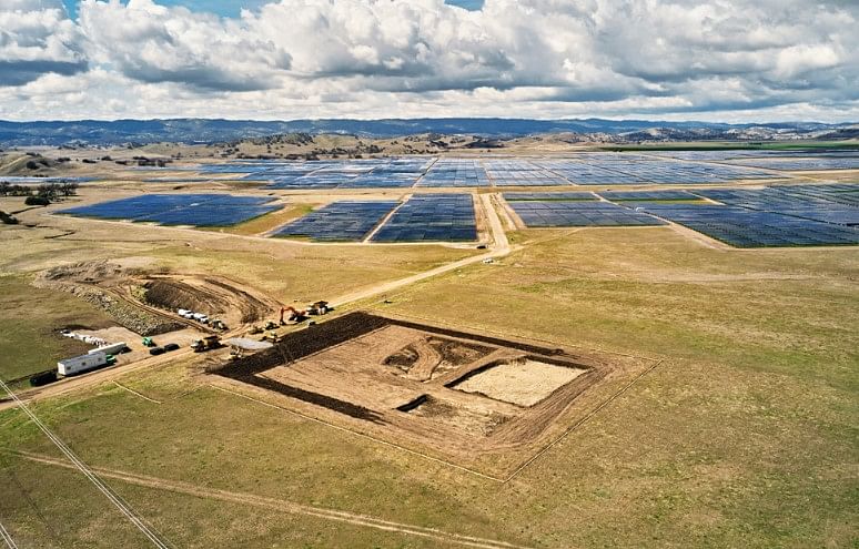 Apple is constructing energy storage projects — like the future site at California Flats (pictured) — which retain generated clean energy from intermittent sources, including wind and solar. Image Credit: Apple