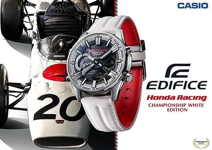 Casio Edifice Honda Racing Edition. Credit: Casio