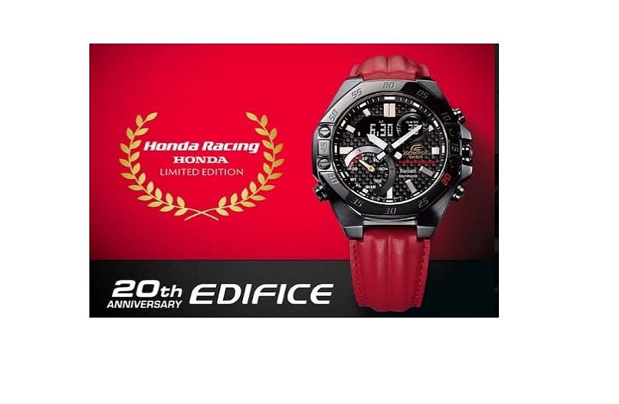 Casio Edifice Honda Racing Limited Edition. Credit: Casio